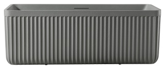 Ванна из искусственного камня AltroBagno Cinzia 090109 Cement Grey