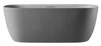 Ванна из искусственного камня AltroBagno Luciana 090224 Cement Grey