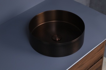 Раковина AltroBagno Costoso 001008 BrAn из нержавеющей стали