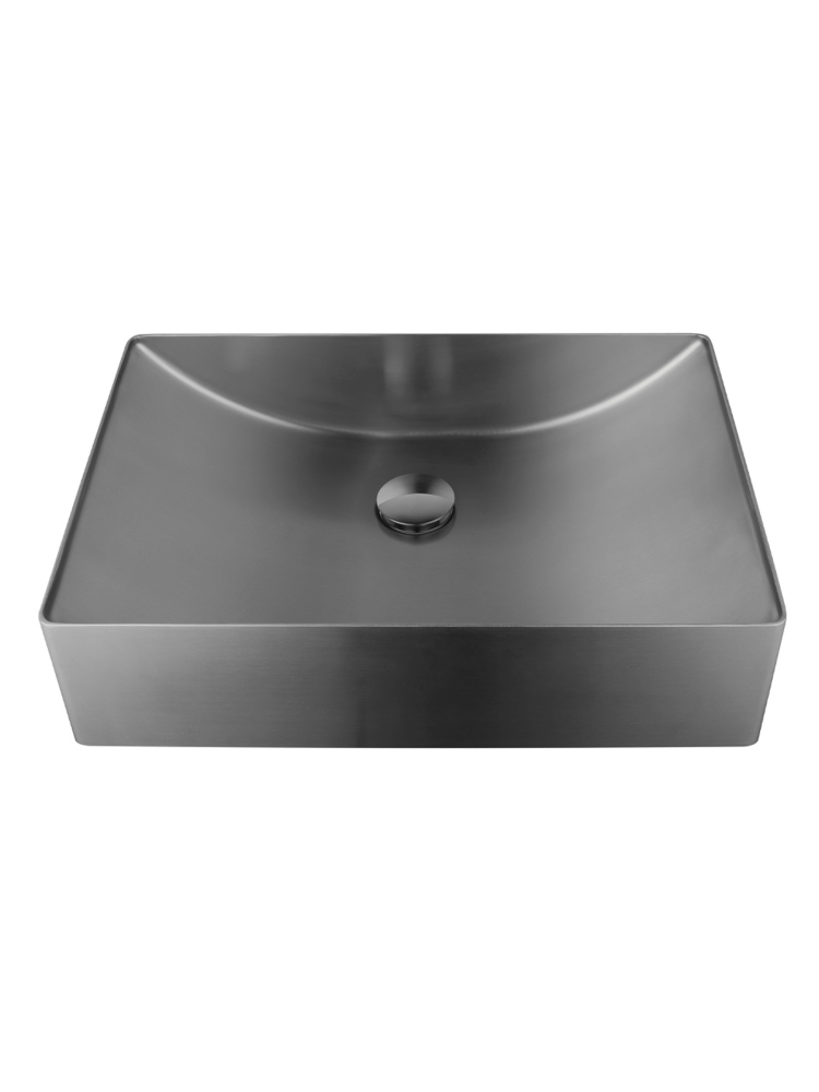 Раковина AltroBagno Futuro 001014 MtGr из нержавеющей стали
