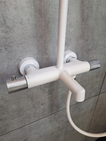 Душевая система с термостатом AltroBagno Intento 030424 MW