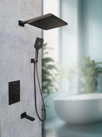 Душевая система с термостатом AltroBagno Lamberto 040412 MB