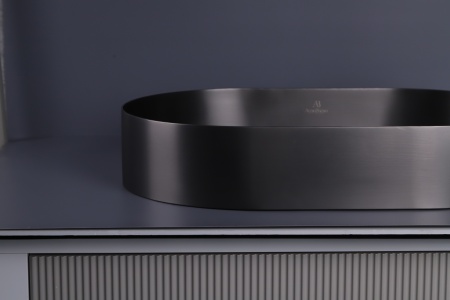 Раковина AltroBagno Eterno 001026 MtGr из нержавеющей стали