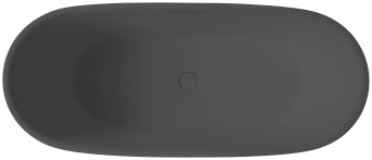 Ванна из искусственного камня AltroBagno Fiorina 090219 Cement Grey