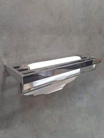 Полка с полотенцедержателем AltroBagno Aperto 081504 Cr