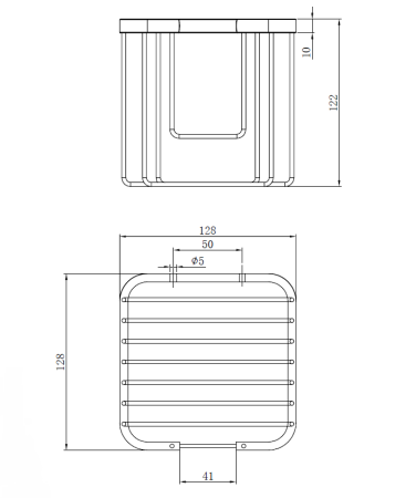 Держатель для туалетной бумаги AltroBagno Aperto 082005 MB