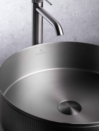 Раковина AltroBagno Costoso 001006 MtGr из нержавеющей стали