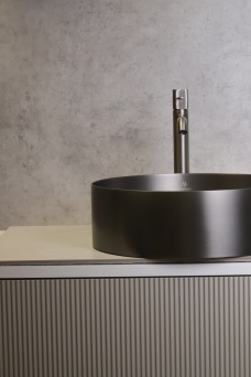 Раковина AltroBagno Luna 001002 MtGr из нержавеющей стали