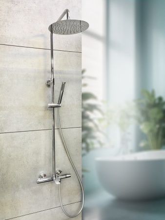 Душевая система с термостатом AltroBagno Costanza 030412 Cr