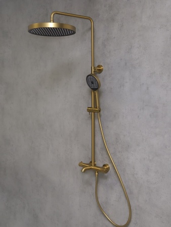 Душевая система с термостатом AltroBagno Bilancia 030429 BG