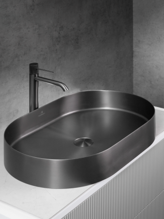 Раковина AltroBagno Eterno 001026 MtGr из нержавеющей стали