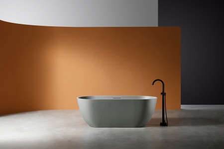 Ванна из искусственного камня AltroBagno Bruna 090204 Cement Grey