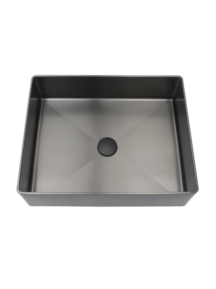 Раковина AltroBagno Accordo 001010 MtGr из нержавеющей стали