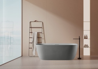 Ванна из искусственного камня AltroBagno Luciana 090224 Cement Grey