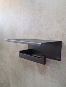 Держатель для туалетной бумаги с полкой AltroBagno Aperto 080905 MB