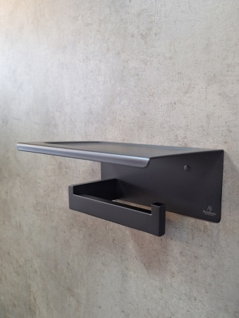 Держатель для туалетной бумаги с полкой AltroBagno Aperto 080905 MB