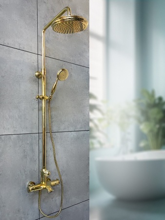 Душевая система с термостатом AltroBagno Beatrice 030408 Or