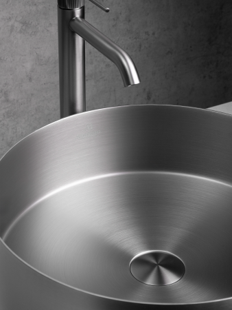 Раковина AltroBagno Luna 001002 MtGr из нержавеющей стали