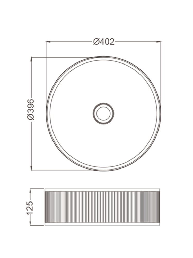 Раковина AltroBagno Costoso 001007 RaSp из нержавеющей стали