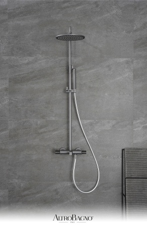 Душевая система с термостатом AltroBagno Intento 030420 Cr