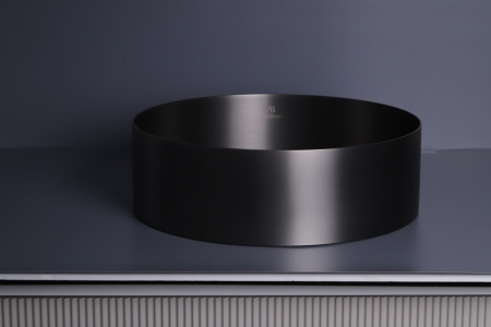 Раковина AltroBagno Luna 001002 MtGr из нержавеющей стали