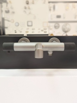 Смеситель для ванны AltroBagno Intento 0216 GrNe