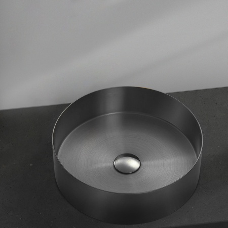 Раковина AltroBagno Luna 001002 MtGr из нержавеющей стали