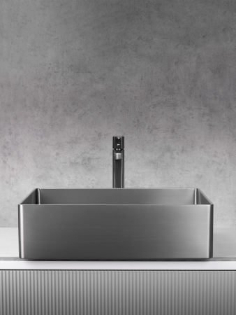 Раковина AltroBagno Accordo 001010 MtGr из нержавеющей стали