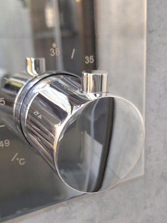 Душевая система с термостатом AltroBagno Unione 040407 Cr