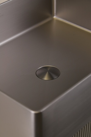 Раковина AltroBagno Accordo 001010 MtGr из нержавеющей стали