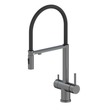 Смеситель для кухни с гибким изливом AltroBagno Flusso 050203 GM