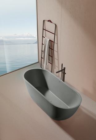 Ванна из искусственного камня AltroBagno Bruna 090204 Cement Grey