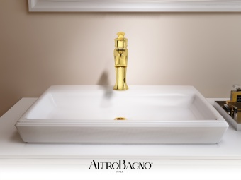 Смеситель для раковины AltroBagno Beatrice 0114 Or