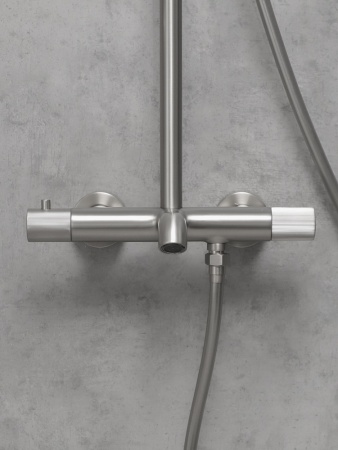 Душевая система с термостатом AltroBagno Bilancia 030427 Ni