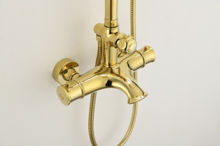 Душевая система с термостатом AltroBagno Beatrice 030408 Or