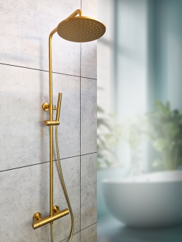 Душевая система с термостатом AltroBagno Metropoli 030425 OrSp