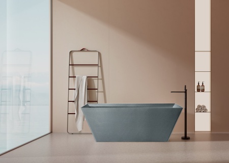 Ванна из искусственного камня AltroBagno Francesca 090102 Granite Gray