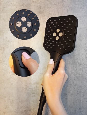 Душевая система с термостатом AltroBagno Lamberto 040412 MB